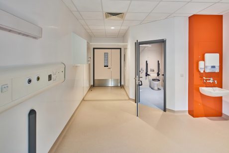 entrance ward at Peterborough hospital