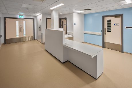 modular ward at Peterborough Hospital